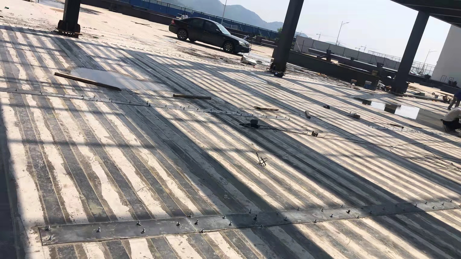 奎文恒星科技学院体育馆结构加固